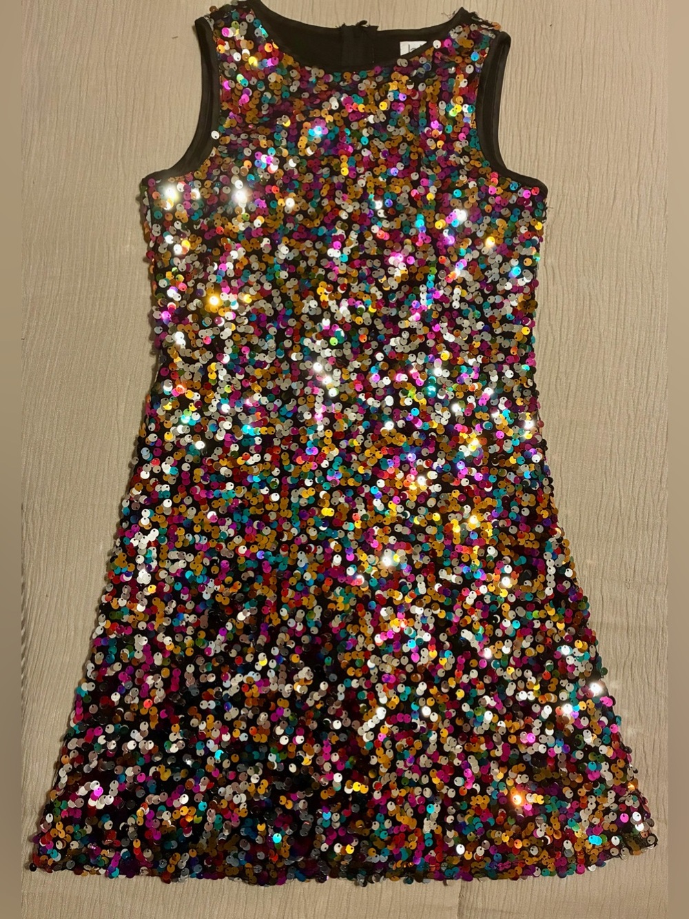 ✨ Blush by Us Angels Girls Size 7 Multicolor Sequin Party Dress – Sparkle Everyw